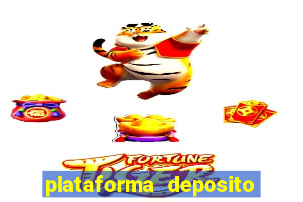 plataforma deposito 1 real fortune tiger